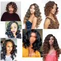 Femmes 20inches Body Wave Océan Cheveux Synthétiques Bluk